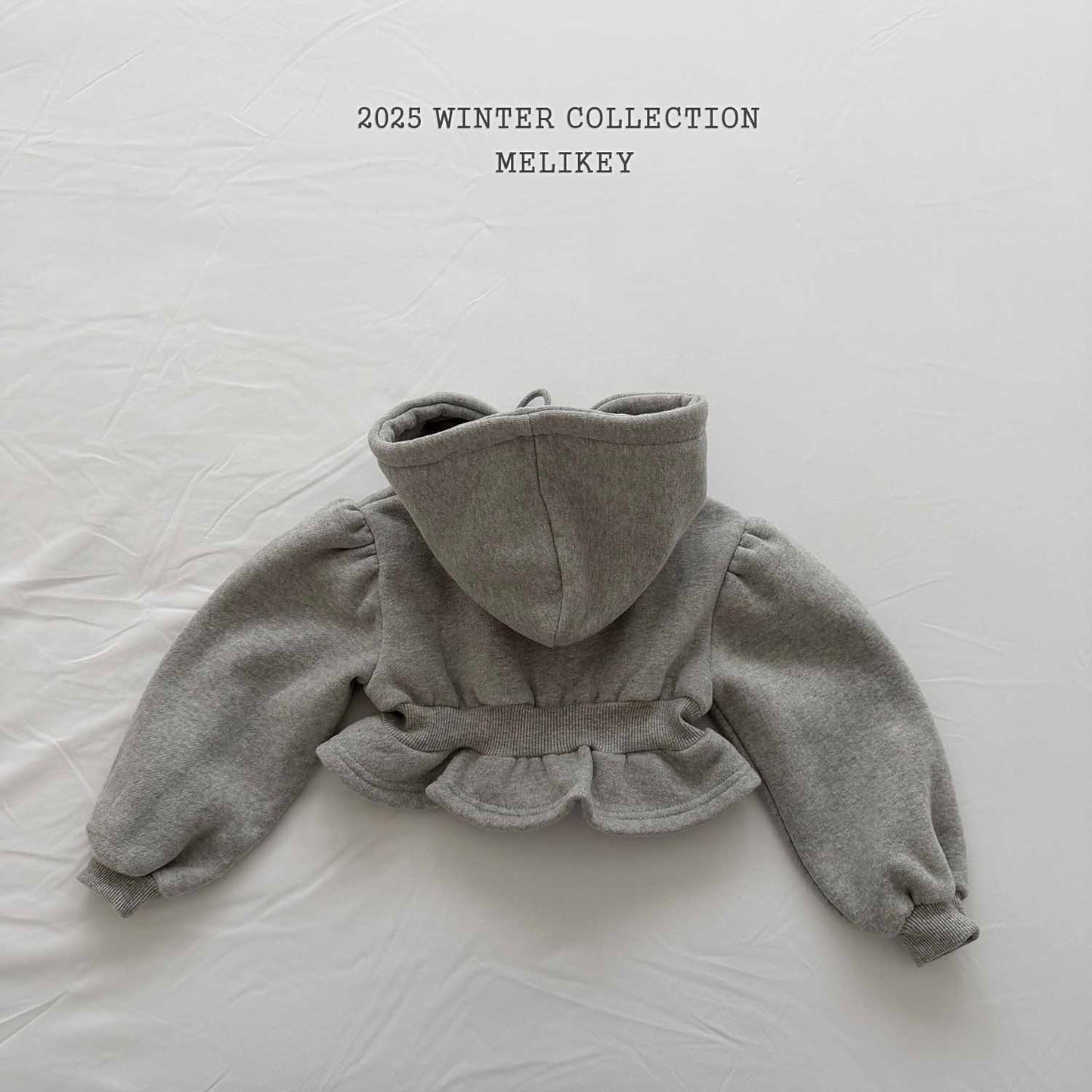 숏프릴후드집업