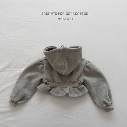 숏프릴후드집업