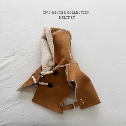 무스탕후드케이프