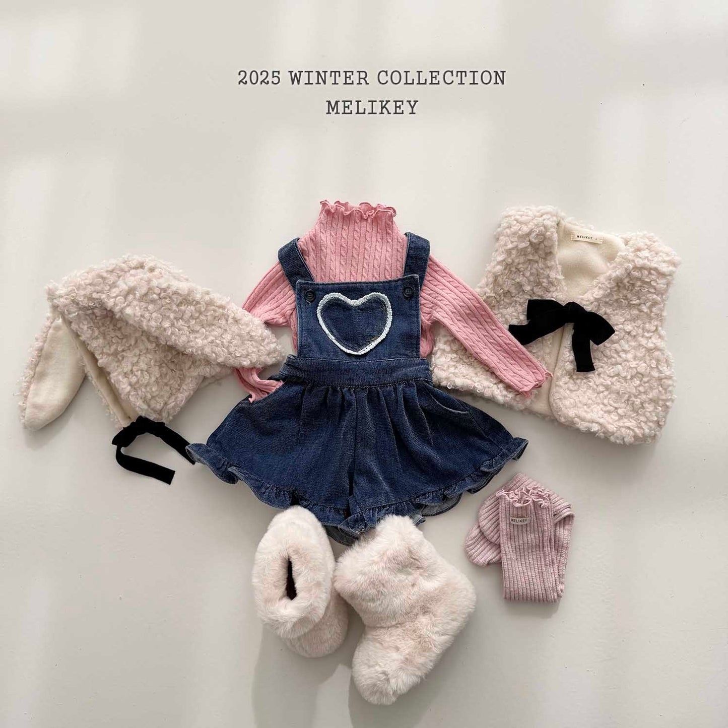 벨벳데님프릴멜빵