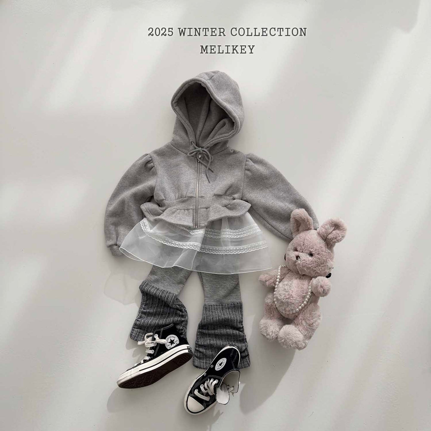 숏프릴후드집업