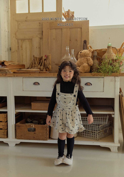 리본땡프릴멜빵