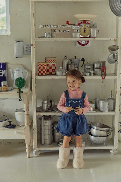 벨벳데님프릴멜빵