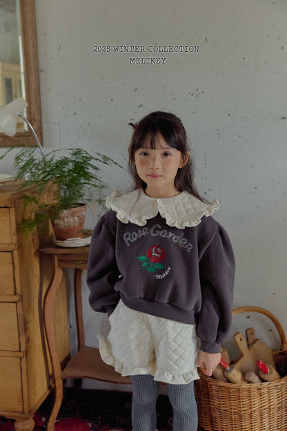 퀄팅프릴반바지