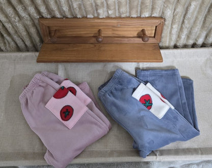 토마토벨로아팬츠